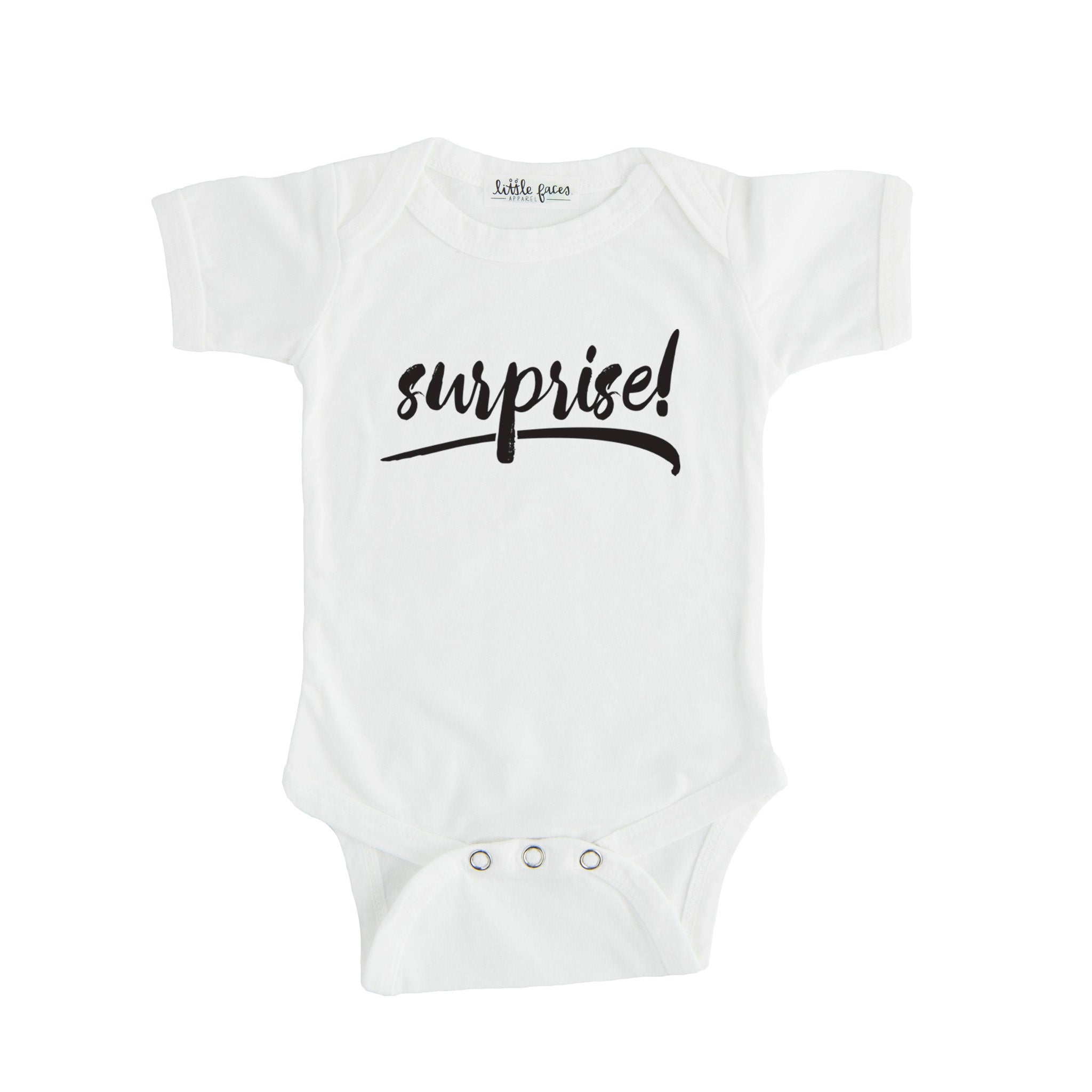 surprise baby onesie