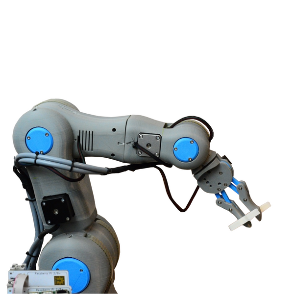6 axis robot arm design