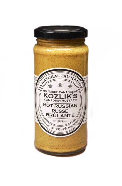 Hot Honey Mustard Formally Known As Hot Russian – Kozliks Mustard