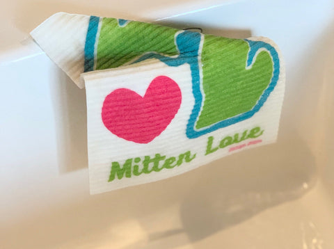 Wholesale Mitten Love Swedish Dishcloth