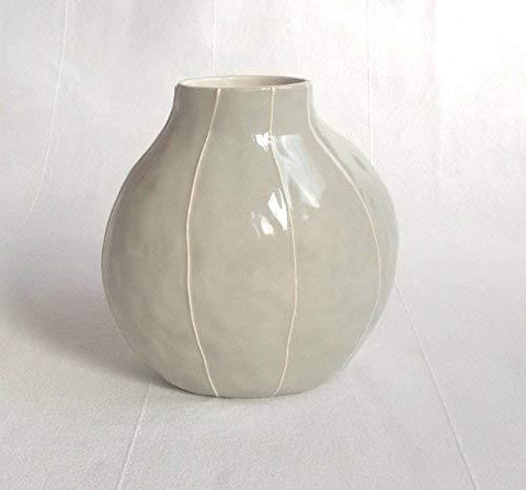 Gray Ceramic Vase