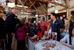 Polar Vortex Holiday Market in Greenpoint, Brooklyn, NYC