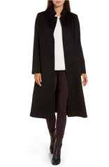 Fleurette Black Coat, Made in USA