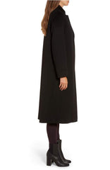 Fleurette Black Coat, Side, Made in USA