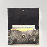Stitch and Tickle handmade card case in espresso