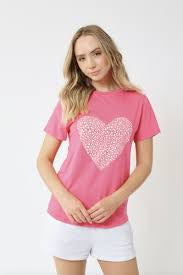 Alessandra Ditsy Heart Tee
