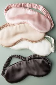 slip eye mask pink