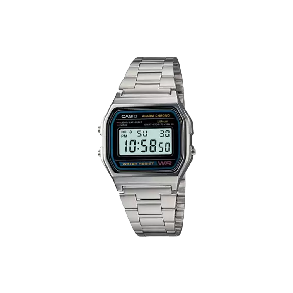 Vintage Men's Digital Watch with Grey Dial F-A158WA-1DF (D011) – The