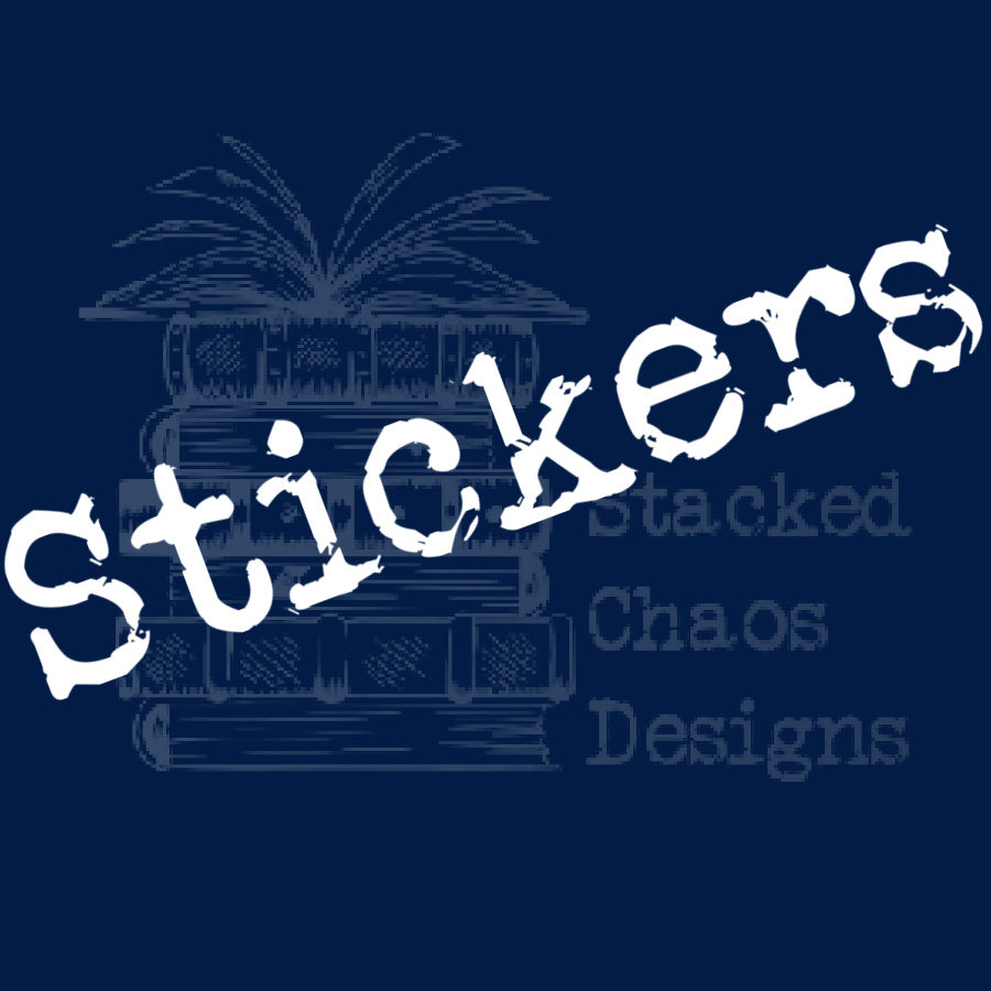 Stickers Stacked Chaos Designs 4547