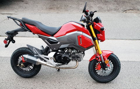 venom x20 gen II honda grom clone motorcycle best grom clone with upgrade exhaust