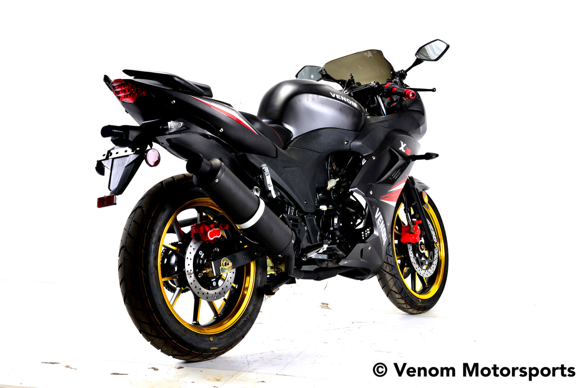 X22 Super Pocket Bike 125cc Motorcycle 4 Speed Pocket Rocket – Venom