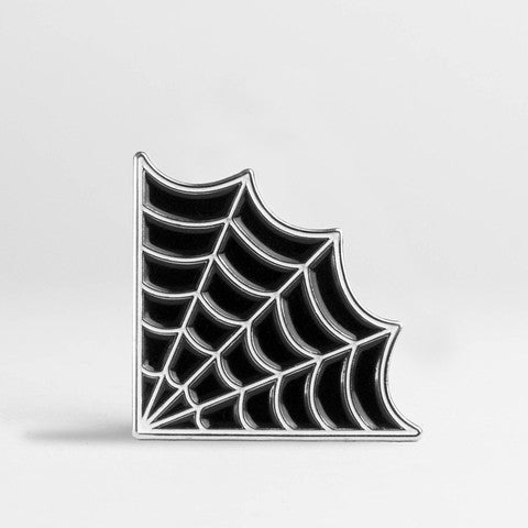 JOSHUA GILMAN // SPIDER WEB LAPEL PIN