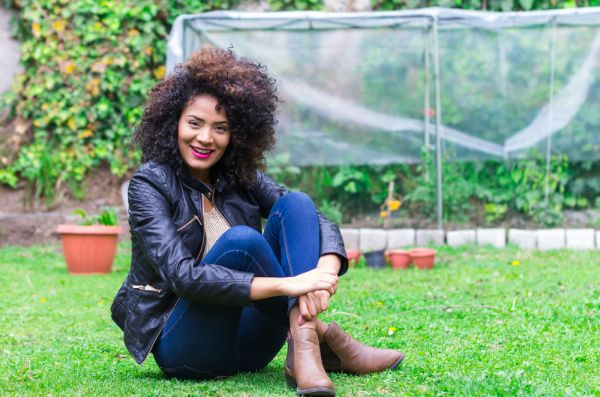 Woman Enjoying Garden- ISA Professional