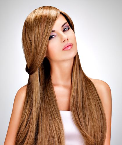 Woman with Long Straight Helathy Hair - ISA Professional