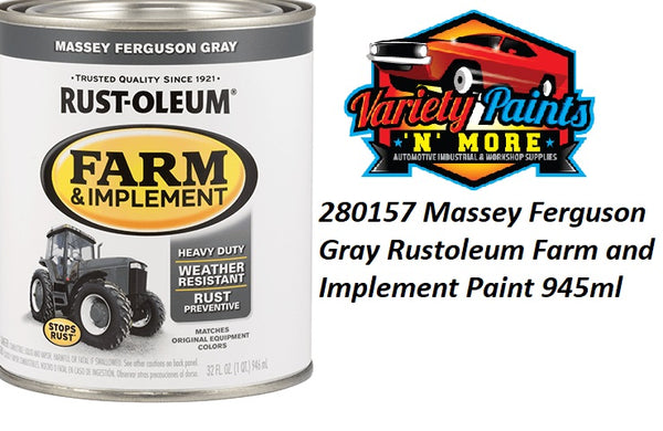 ferguson paint massey grey rustoleum enamel 946ml gray implement farm