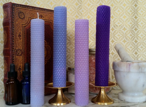 Magic Purple Candles
