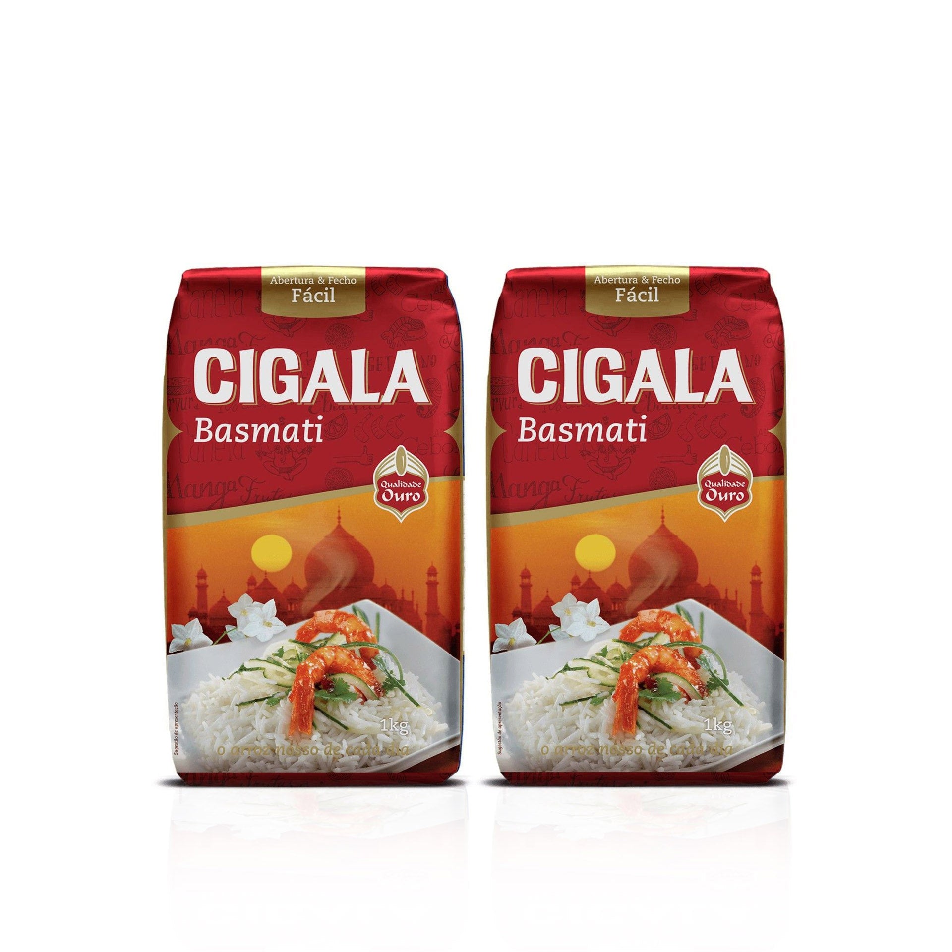 Cigala Arroz Basmati 1 Pack 2 x 1 kg