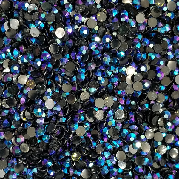 Galactic Black Rhinestones Jellies 2mm - 5mm You pick Size – Fabcabcases