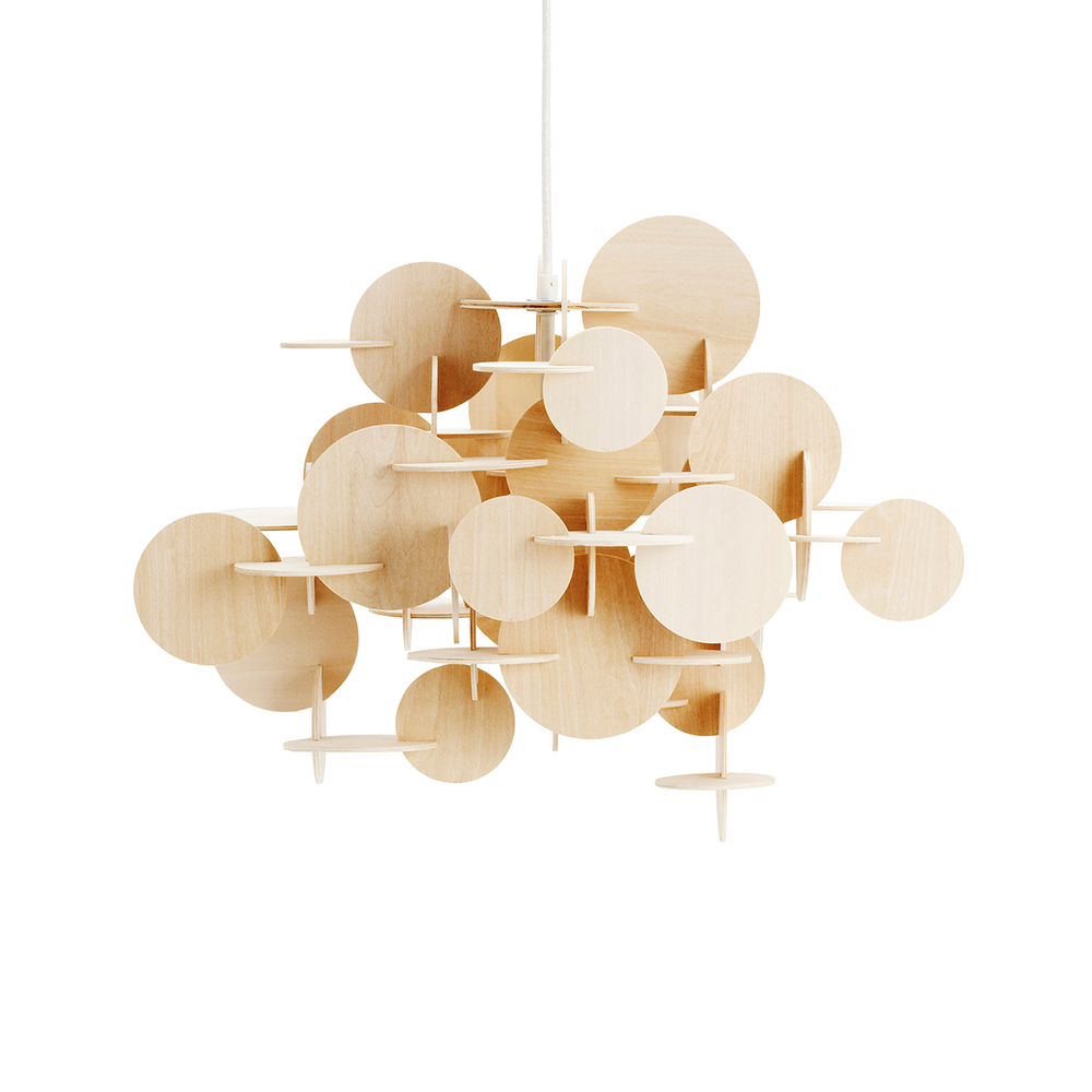 normann copenhagen bau pendant nature color small