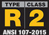 Type R Class 2 ANSI 107-2015