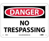 Danger No Trespassing Sign