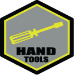 Designed for use with hand tools