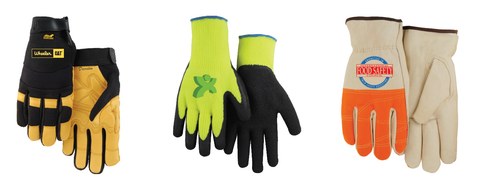 Spot Color Heat Transfer - Glove Customization | Global Construction Supply