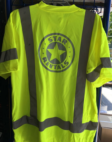 Star Rentals Custom Safety Shirt