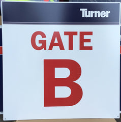 Custom Gate Safety Sign |Global Construction Supply