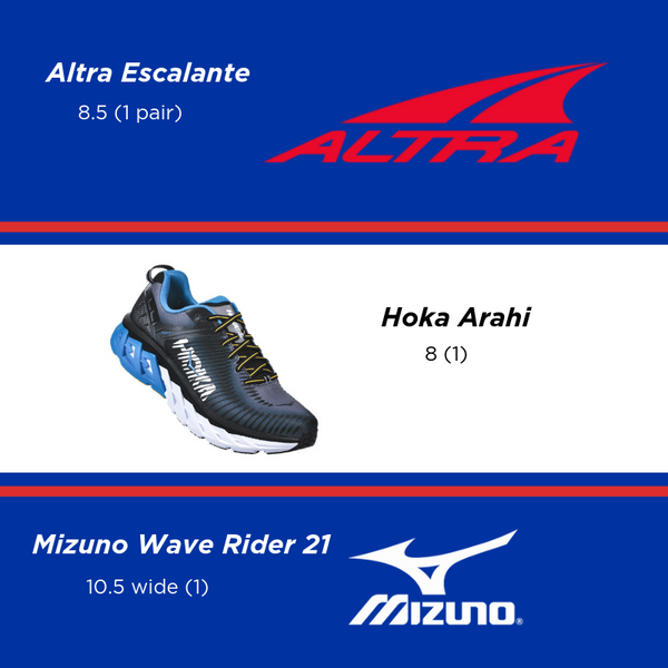 Fleet Feet Malta Clearance Shoes Altra Hoka Arahi Mizuno Wave Rider