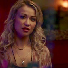 Sapphire Necklace on Supernatural by Wallis Designs worn by Chelsey Reist