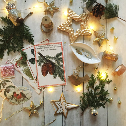 Christmas decorations photo by Nancy Wallis.