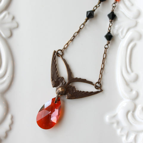 Swoop Necklace as seen on The Vampire Diaries by Wallis Designs