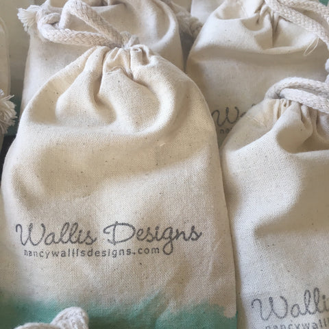 Wallis Designs Hand Stamped Jewelry Bags