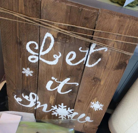 Christmas, Island, Nanaimo, Island-ish, chalk paint, DIY, Signs, Pinterest