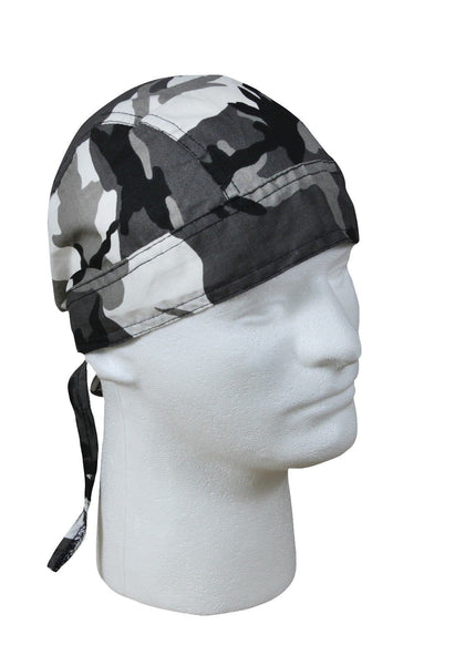 Headwrap Bandanna Do-Rag ACU Digital Camouflage Cotton Biker  Rothco 5178 New 