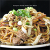 Pork Chow Mein with Brown stir fry sauce recipe image