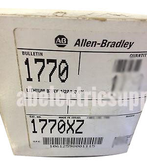 New Allen Bradley 1770-XZ Lithium Battery