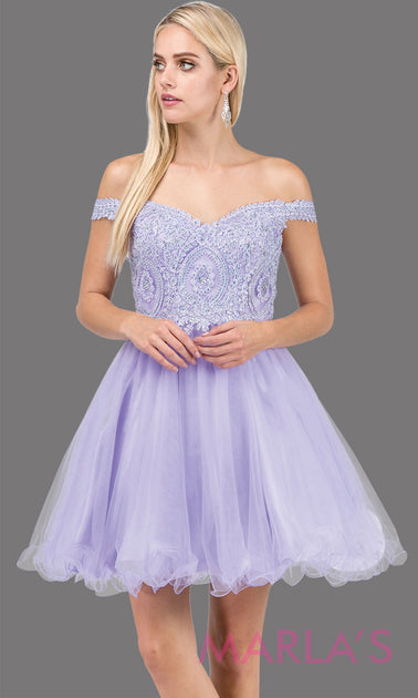 lavender graduation dress