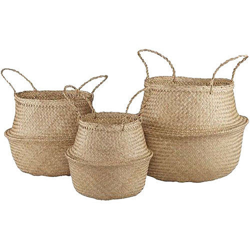 natural storage baskets
