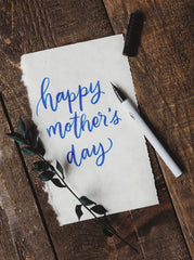 Happy Mother's Day message and pen
