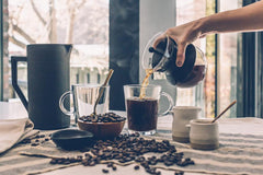 Pouring Coffee