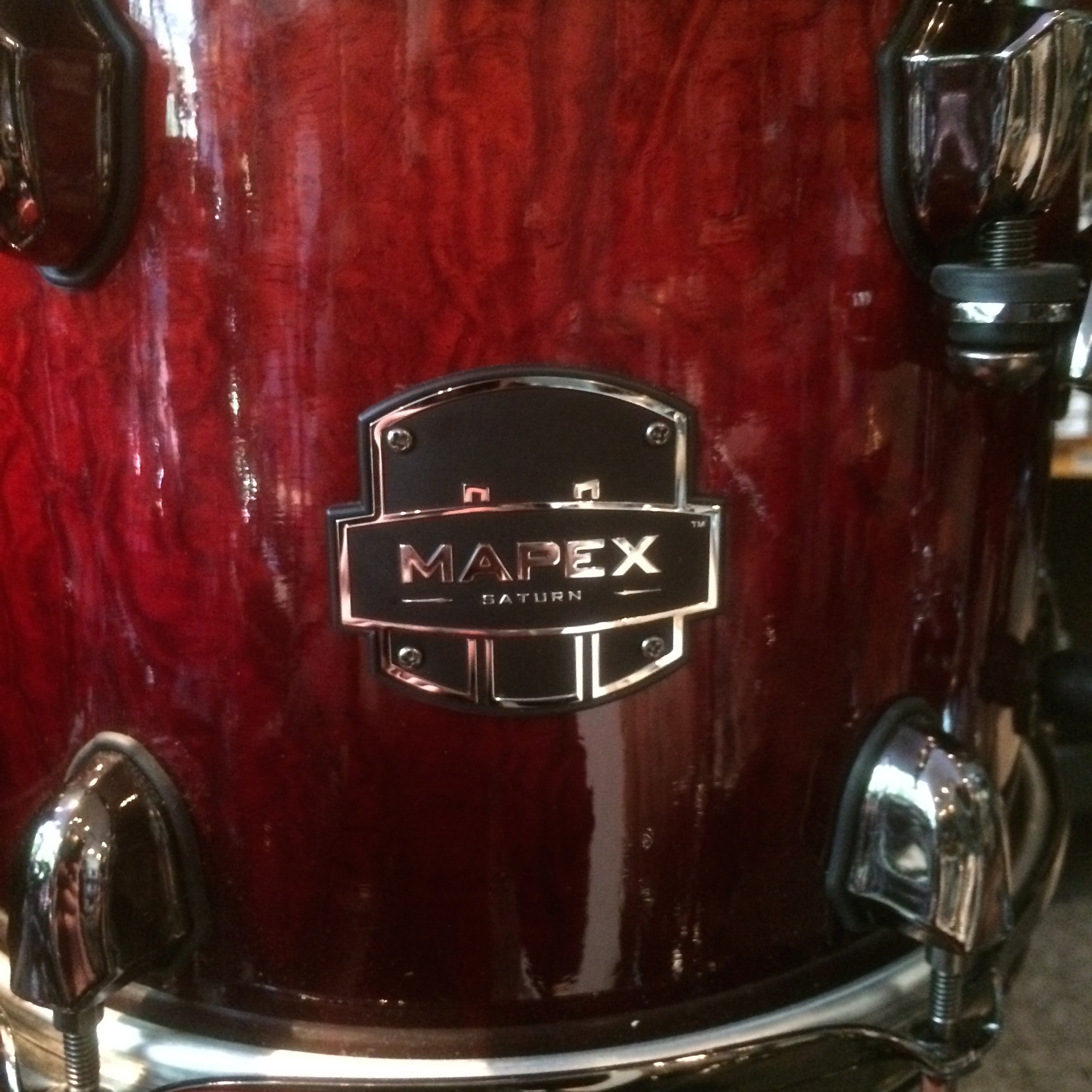 Mapex Saturn V in Cherry Mist Maple Burl