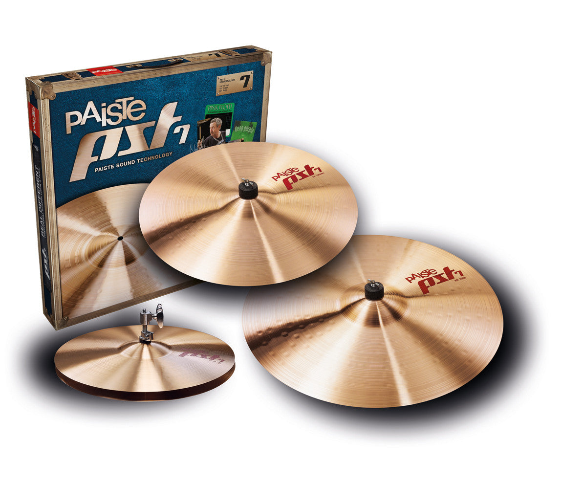 Paiste PST7 cymbals