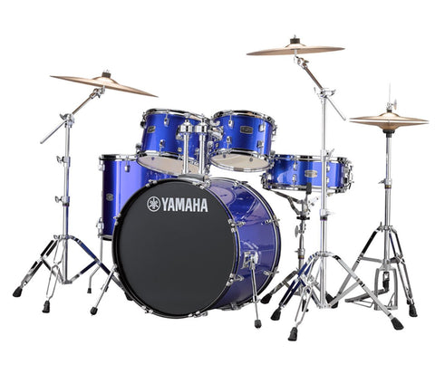 Rydeen, Yamaha, Blue, Beginner Drum Kit, Acoustic Drum Kit, Drum Kit