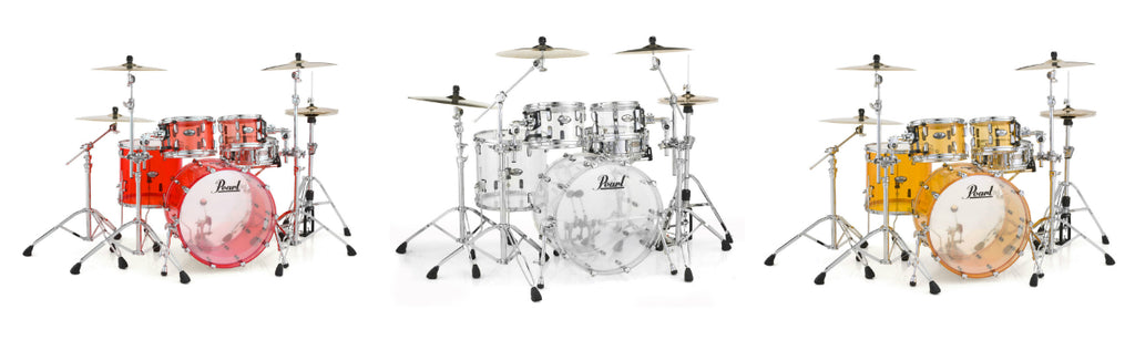 Pearl Crystal Beat Series Drum Kits