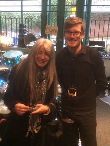 Evelyn Glennie at Newcastle Drum Centre