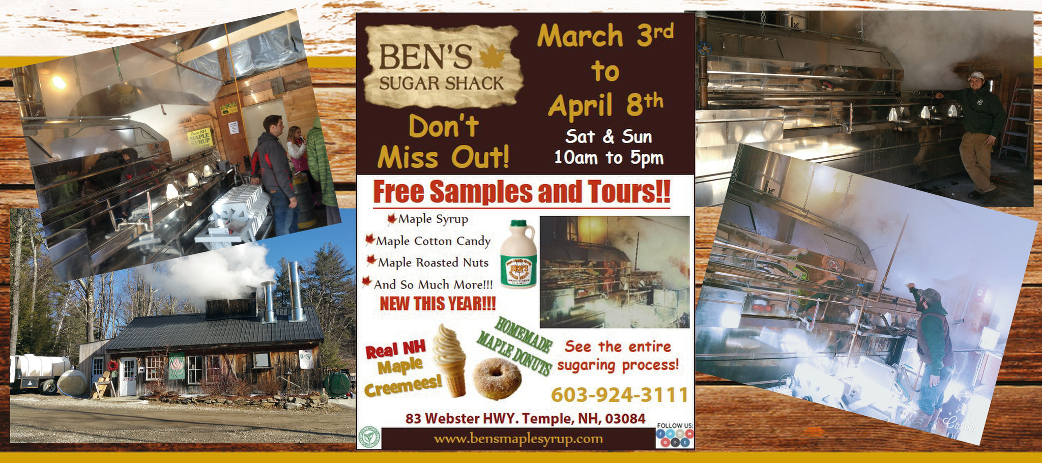 Ben's Sugar Shack Maple Tours