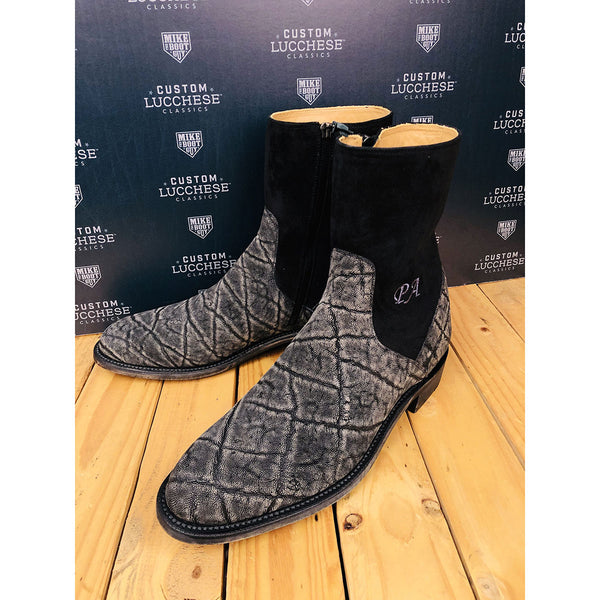 lucchese elephant skin boots