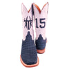 Navy Sueded Caiman Croc Belly Custom Lucchese Classics